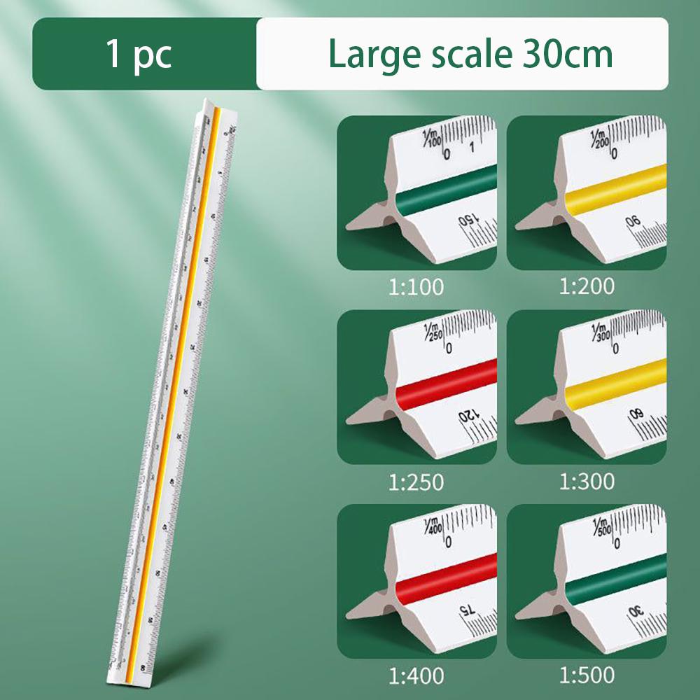 Interior Design Usa - Triangular scale 30cm, interior design, architectural