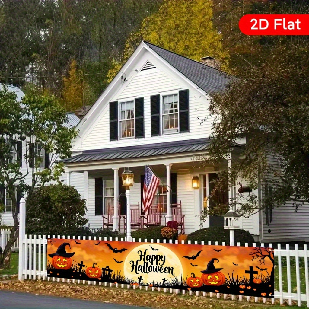 1-Piece Halloween Garden Banne - огляд і ціна Interior Design Years Of School