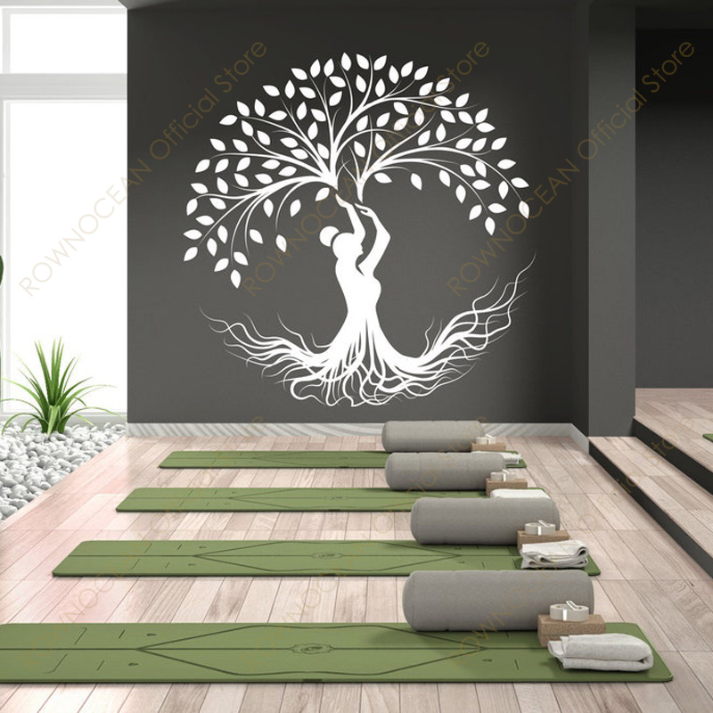 Creative Design Yoga Tree Wall - огляд і ціна Interior Design Poster