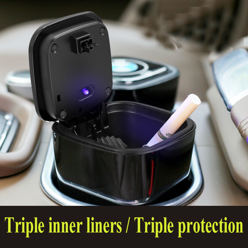 Mobidea Portable Car Ashtray w - огляд і ціна Interior Design Icon