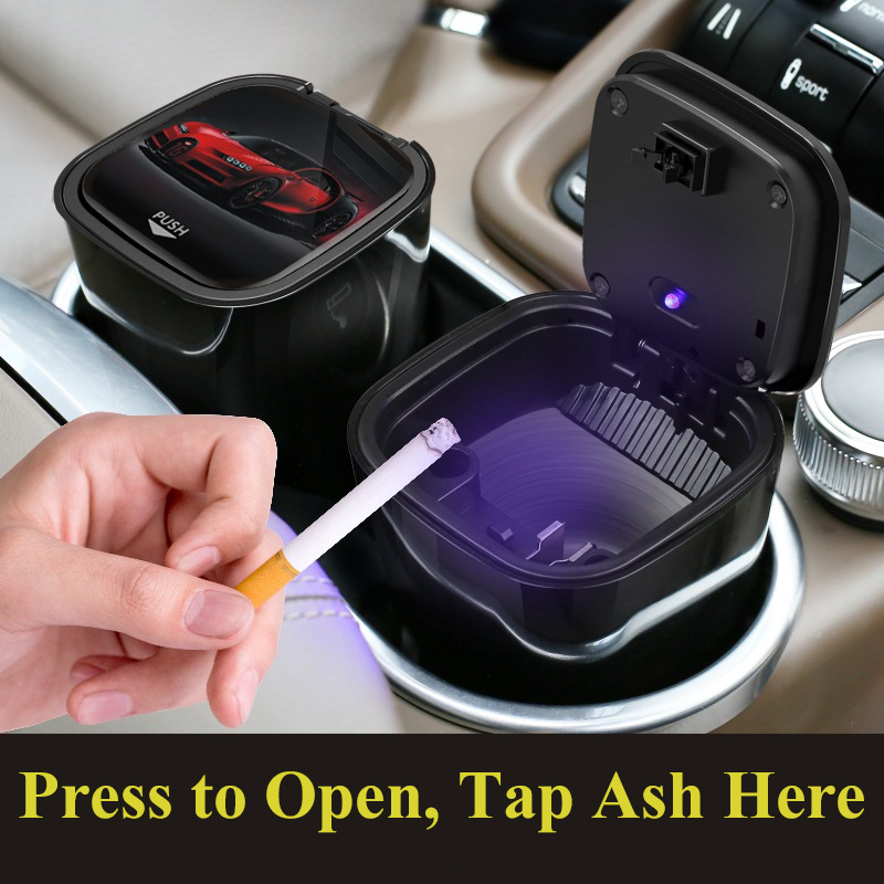 Mobidea Portable Car Ashtray w - огляд і ціна Interior Design Icon