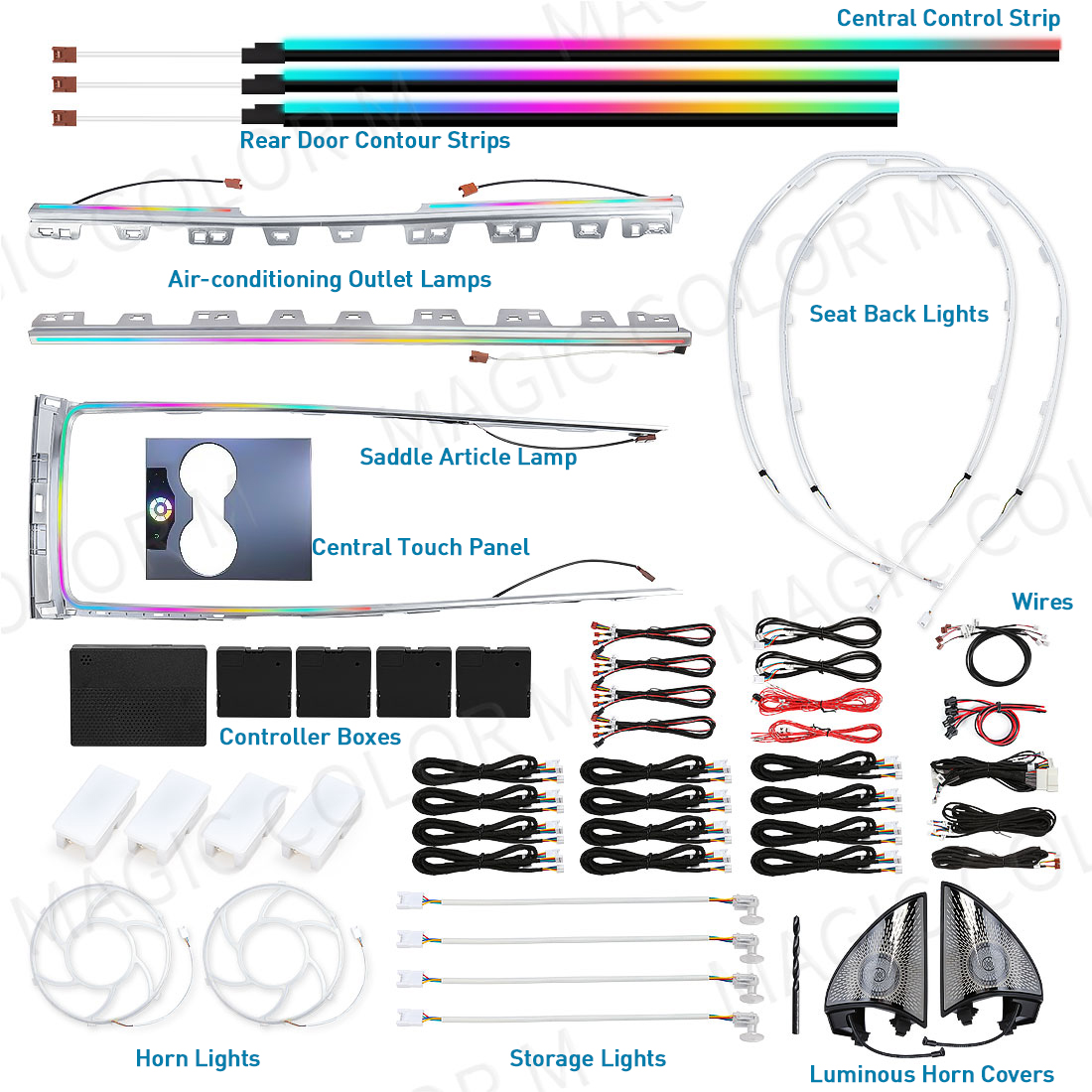 For Tesla Model 3 Y 2021 2022  - огляд і ціна Interior Design Tech