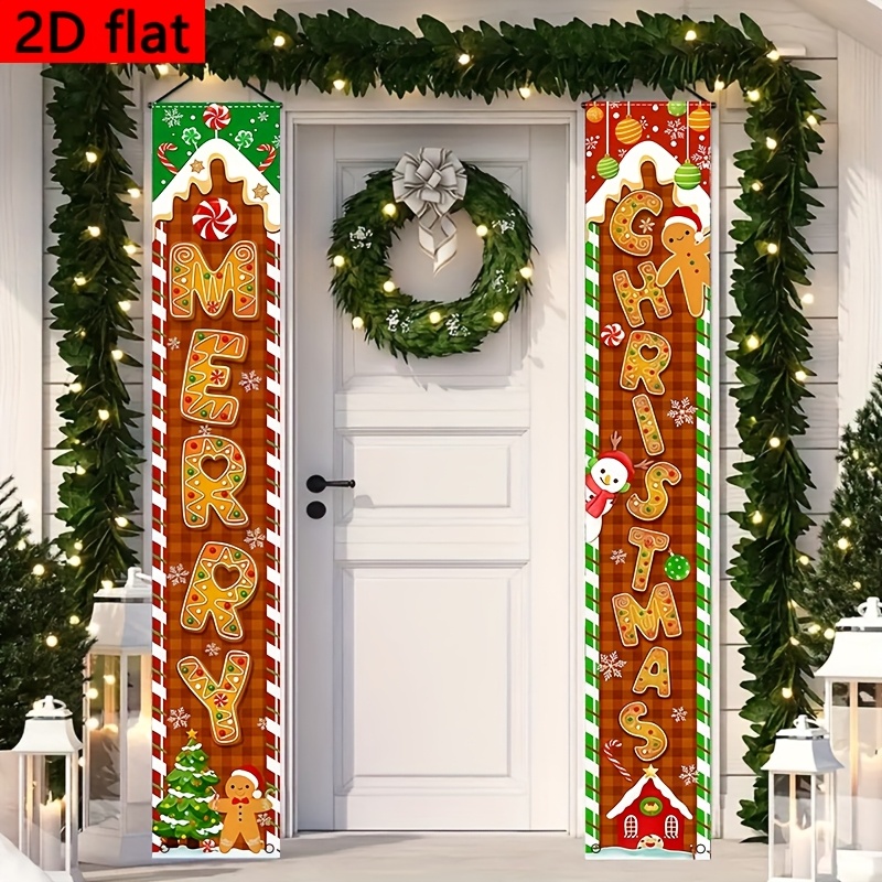 2-Pack 2D flat Christmas ginge - огляд і ціна Interior Design Years Of School