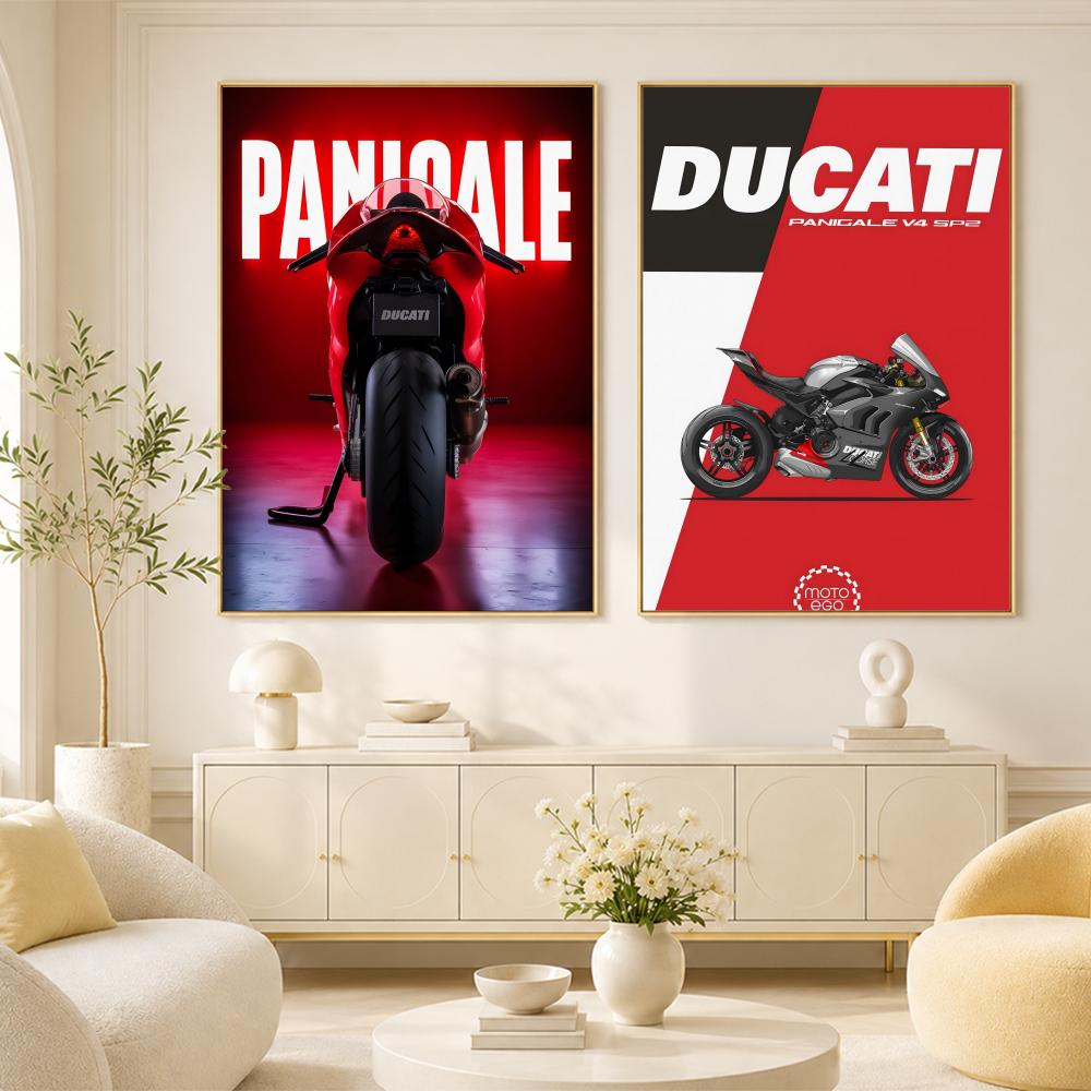 COOL DUCATI Motorcycle Poster  - огляд і ціна Interior Design Poster
