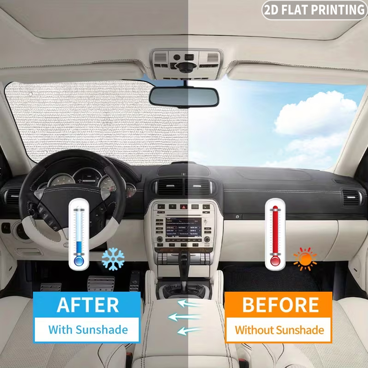 1pc Universal Car Windshield S - огляд і ціна Interior Design Usa