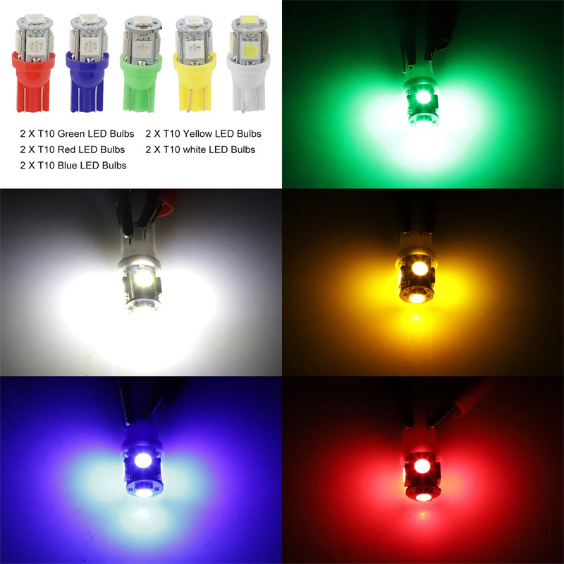 70PCS T5 T10 5050-SMD LED Spee - огляд і ціна Interior Design Icon