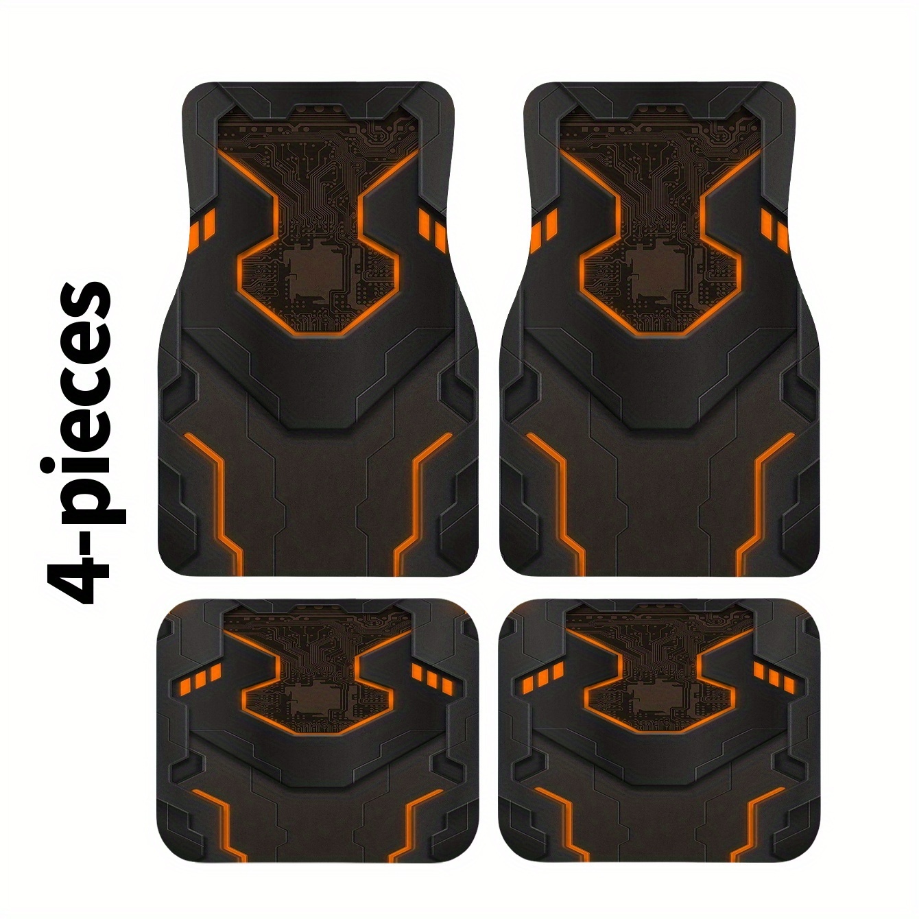 4pcs All-Weather Fit Car Mats  - огляд і ціна Interior Design Tech