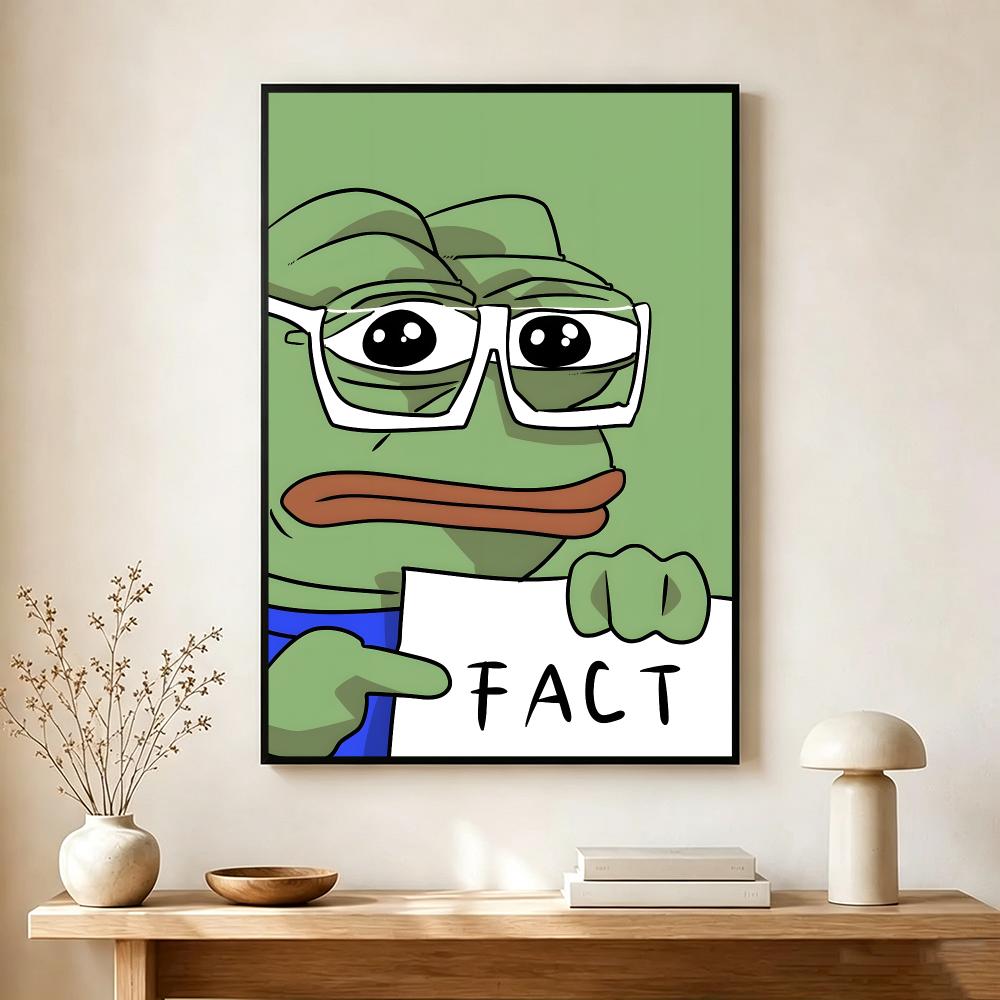Internet Meme P-pepe the Frog  - огляд і ціна Interior Design Poster