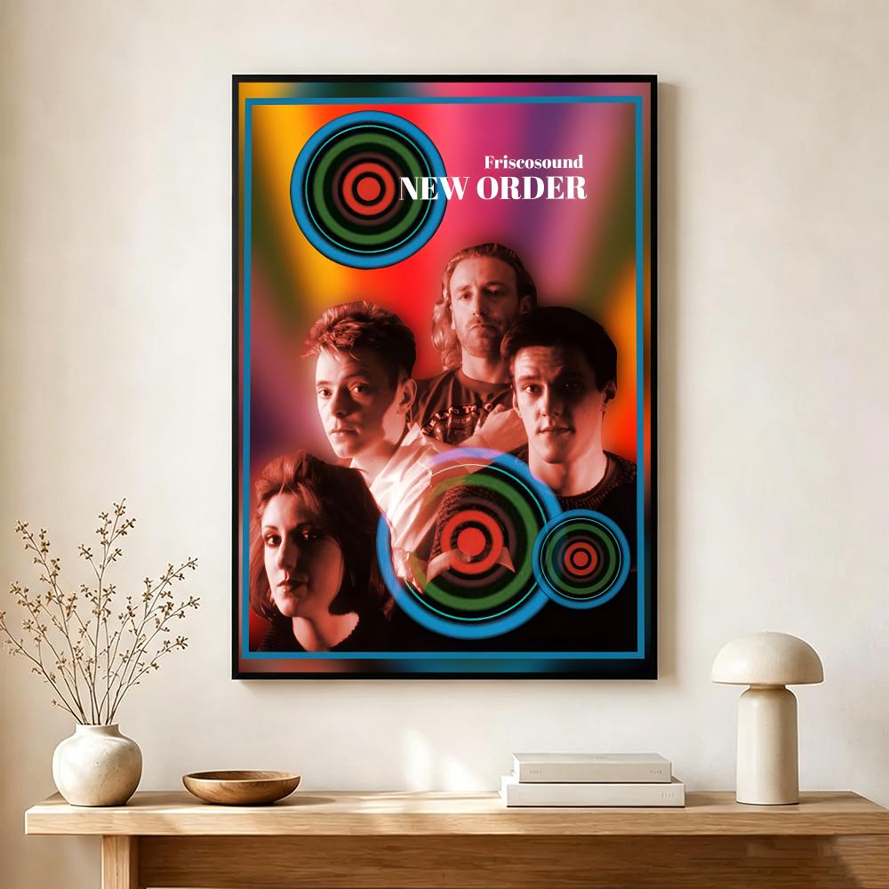 synth-pop band N-New Order Pos - огляд і ціна Interior Design Poster