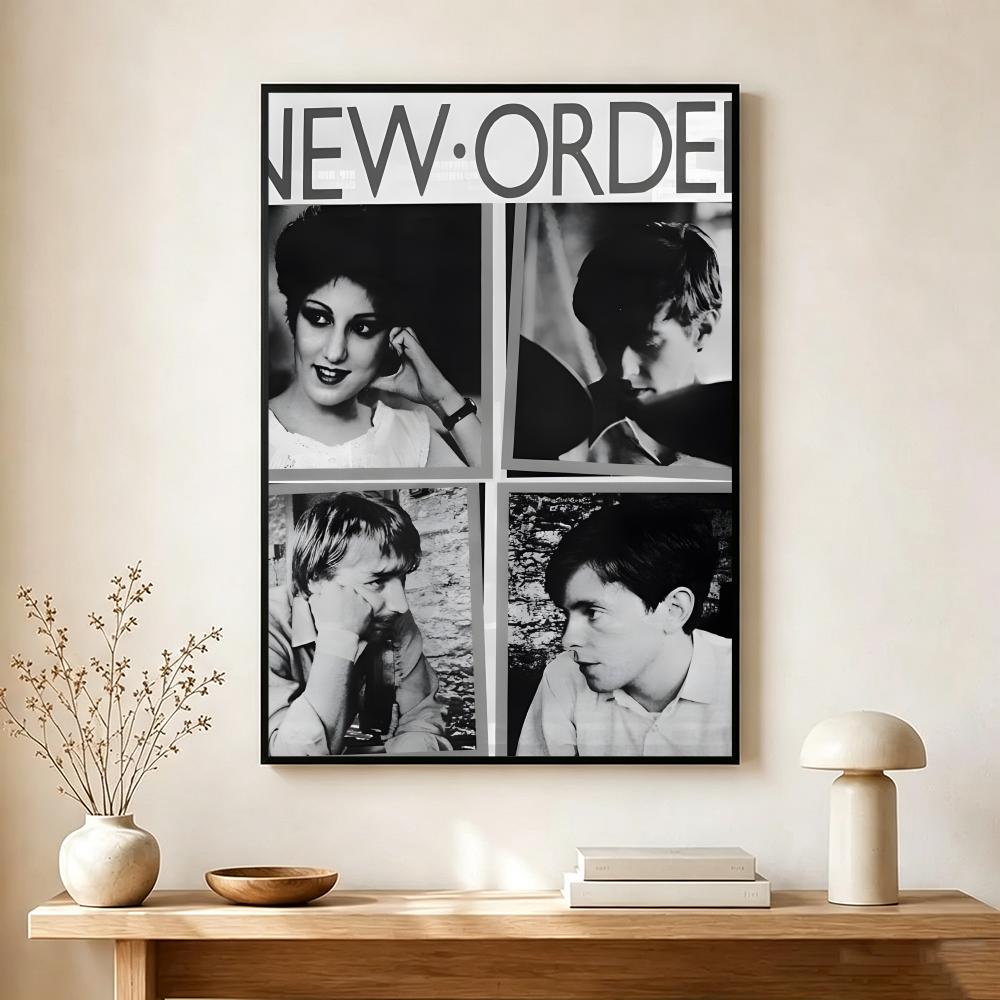 synth-pop band N-New Order Pos - огляд і ціна Interior Design Poster