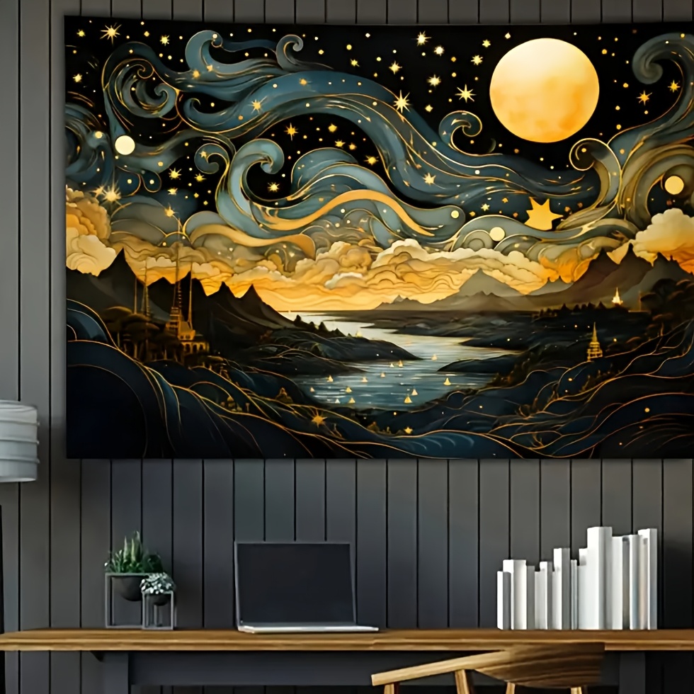 Star‑and‑Moonlit‑Mountain Tape - огляд і ціна Interior Design Years Of School