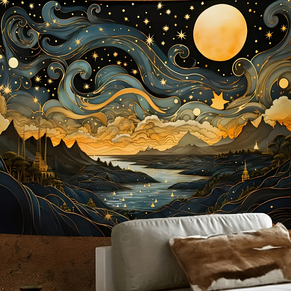 Star‑and‑Moonlit‑Mountain Tape - огляд і ціна Interior Design Years Of School