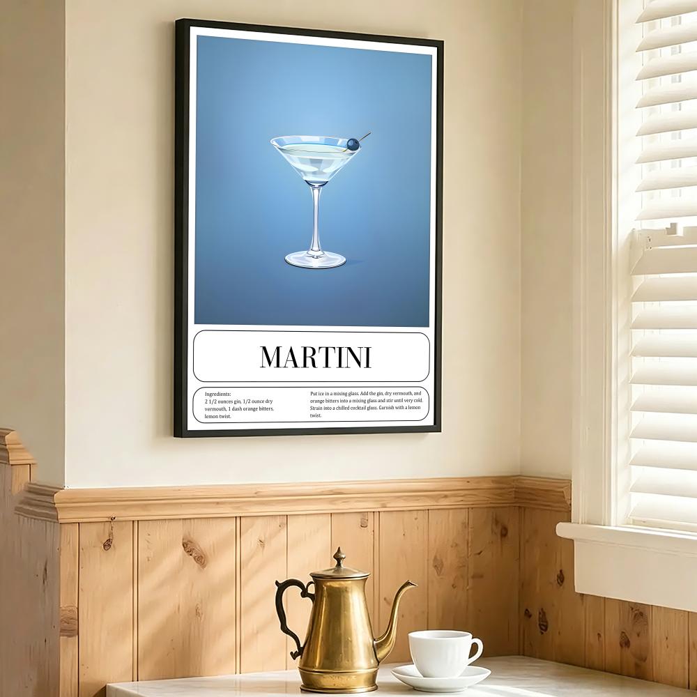 Retro Modern Classic Negroni C - огляд і ціна Interior Design Poster